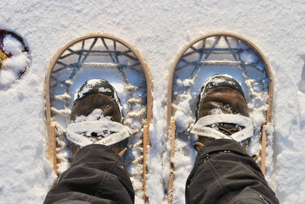 Aha-Erlebnis - Schneeschuhe selber bauen