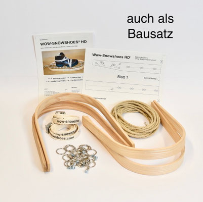 Aha-Erlebnis - Schneeschuhe selber bauen