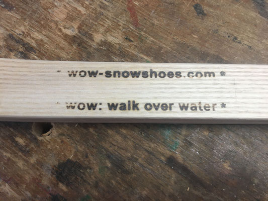 Aha-Erlebnis - Schneeschuhe selber bauen